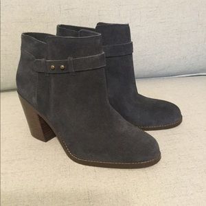Navy suede boots by Sole Society - never worn